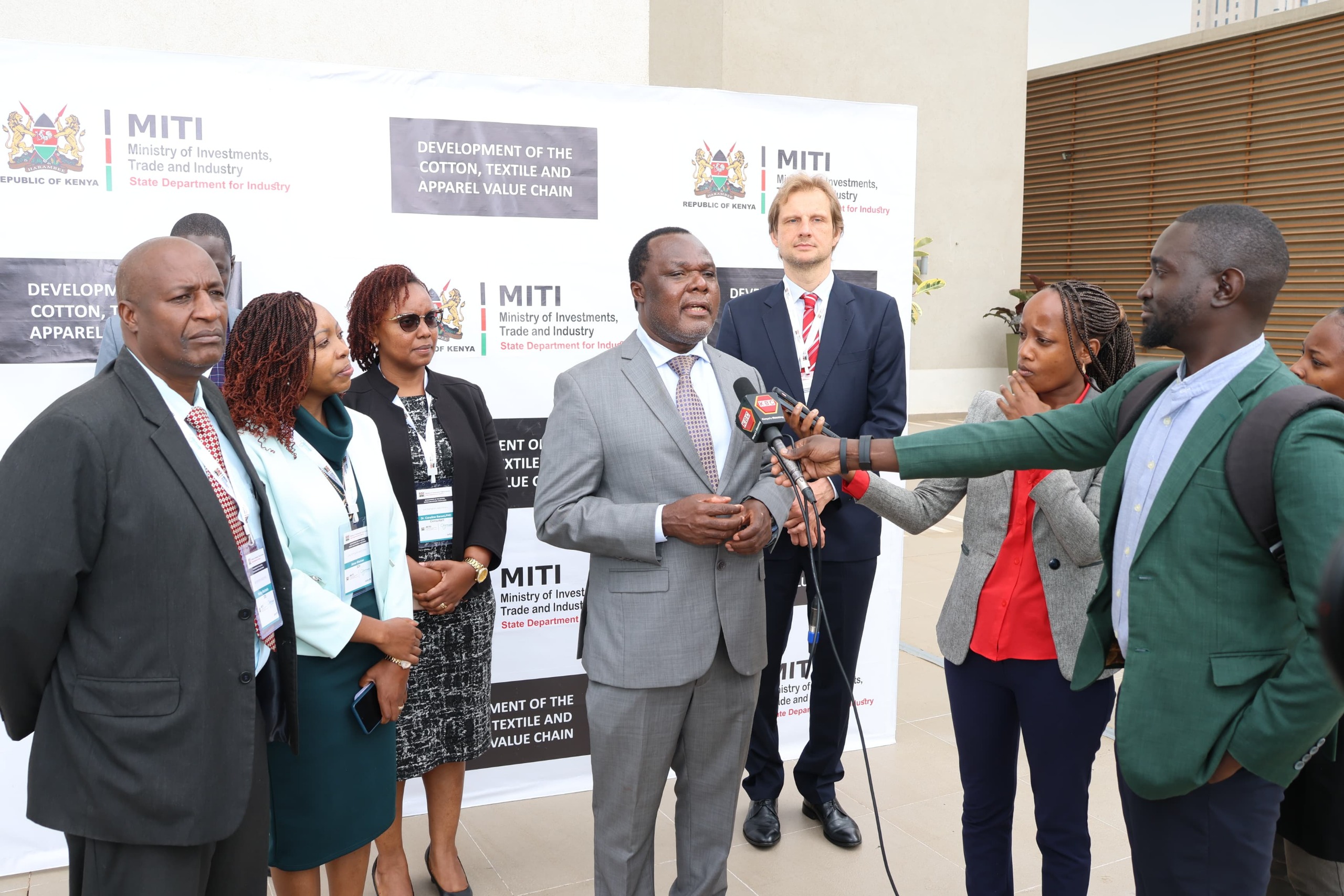 Launch of the Development of the cotton, textile and apparel value chain policy