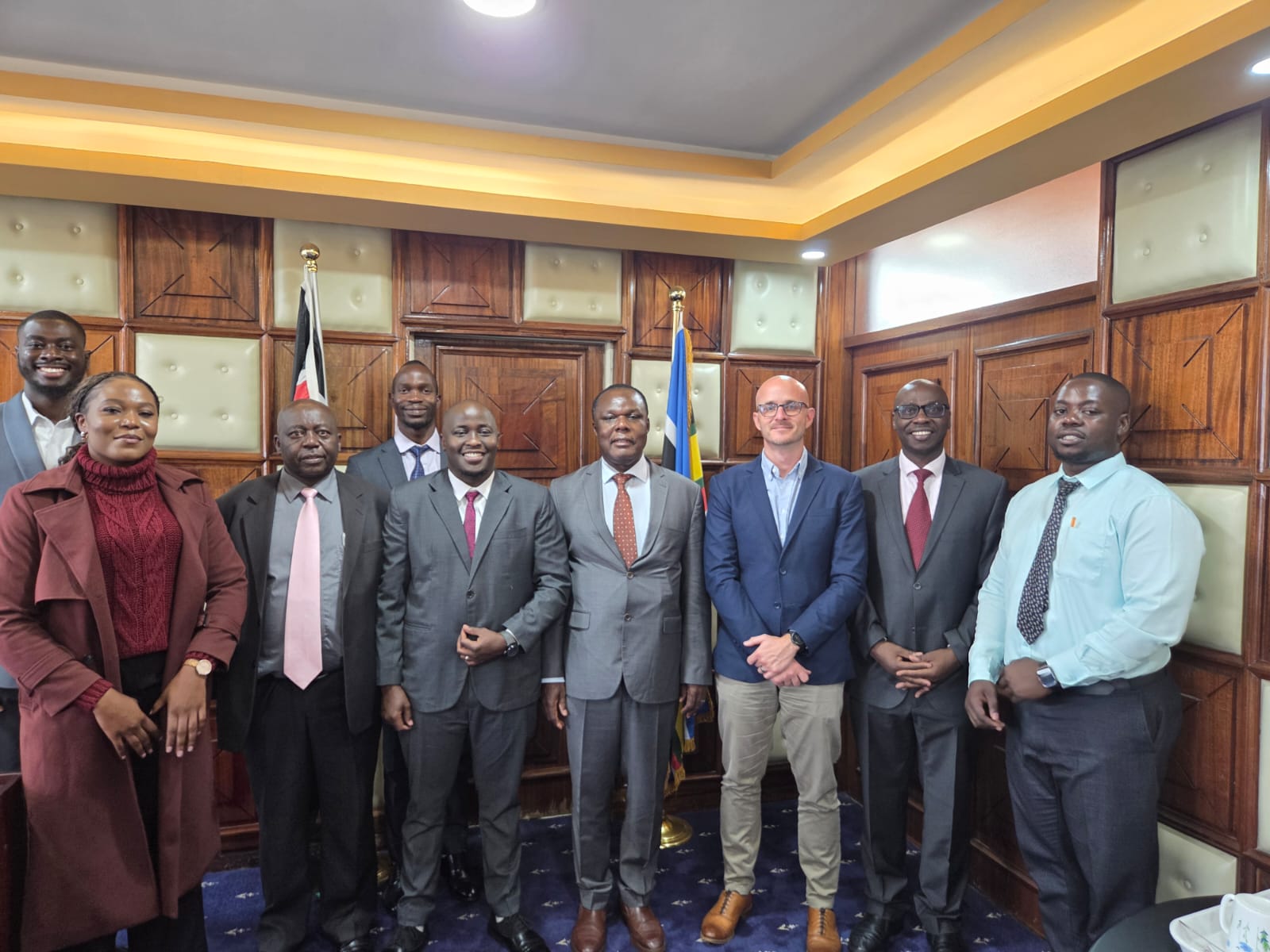 PS Industry Dr. Juma Mukhwana met with One Acre Fund (Tupande) team