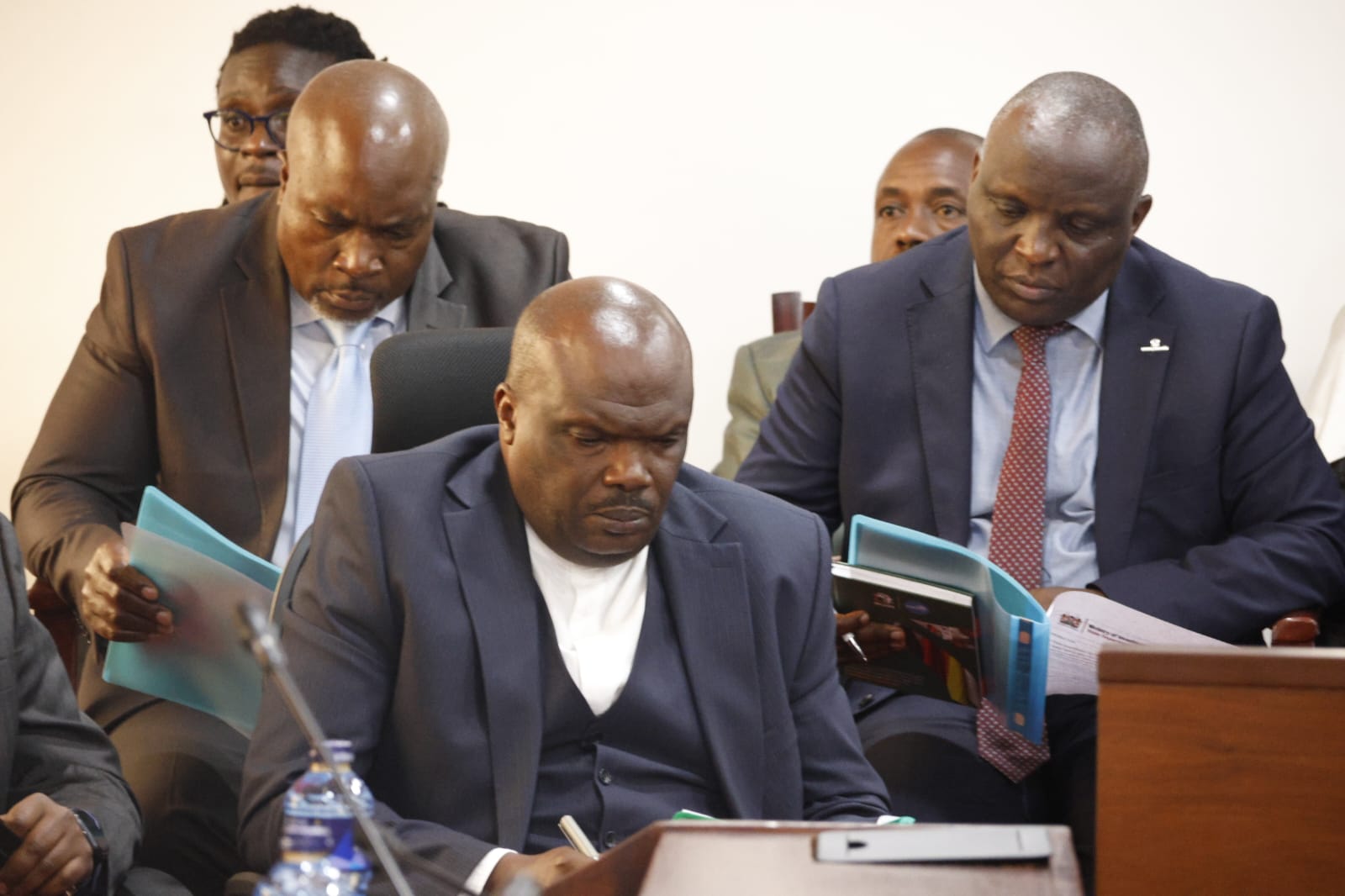 Officers draw from the various state agencies under the State Department for Industry follow keenly on the presentations on the Kenya Intellectual Property Bill, 2026 before Parliament.