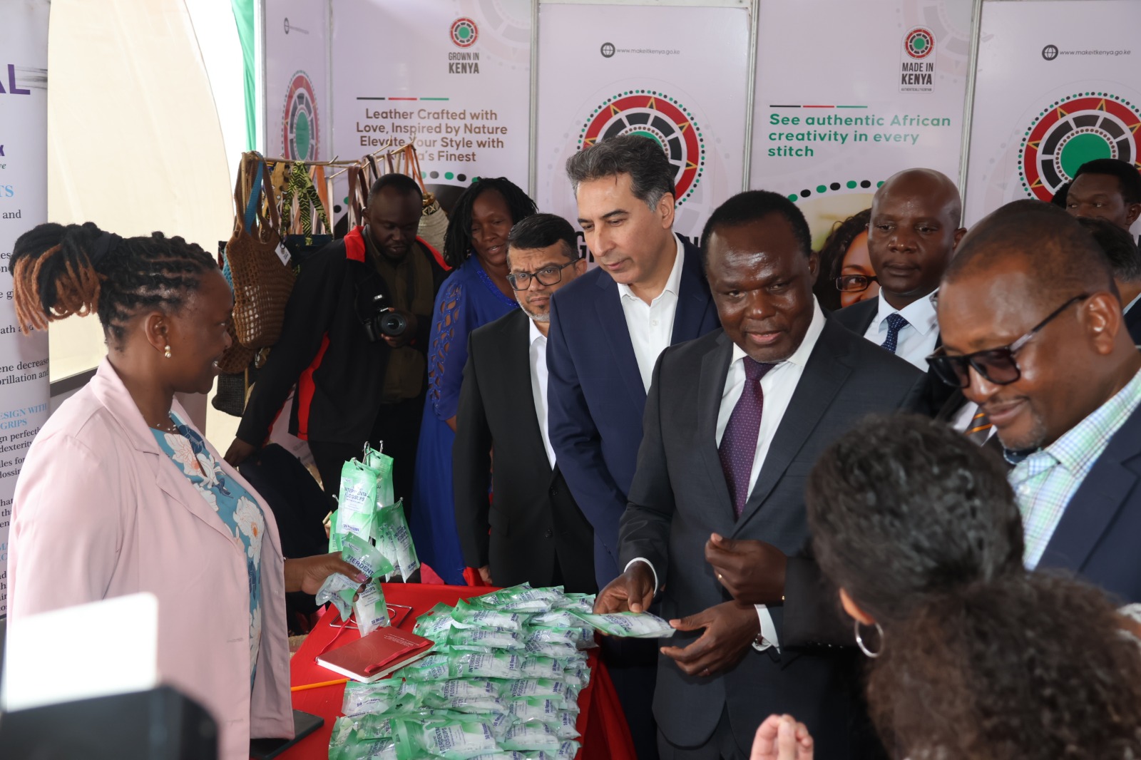 PS Industry @DrJumaMukhwana, this morning officiated the opening of the 8th edition of the Changamka Shopping Festival at the KICC,