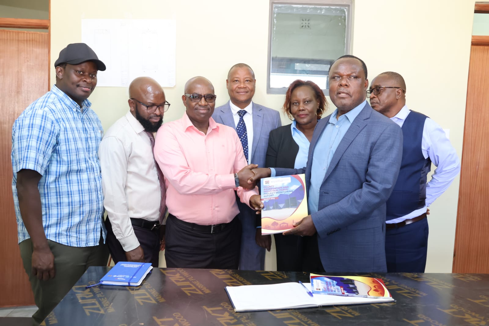 visit to the Meru and Embu County Aggregation and Industrial Parks (CAIPS)