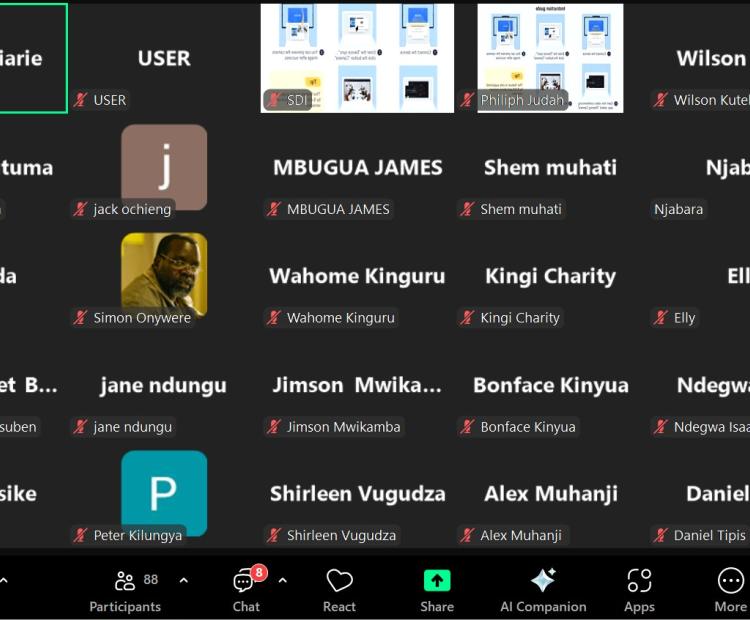 SDI, KIE AND KNBS conduct sensitization on Industrial Mapping Exercise in Nairobi County